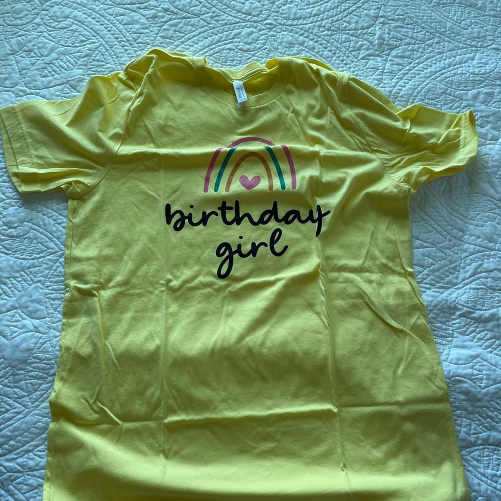 Birthday girl tshirt